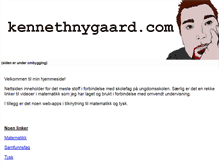 Tablet Screenshot of kennethnygaard.com